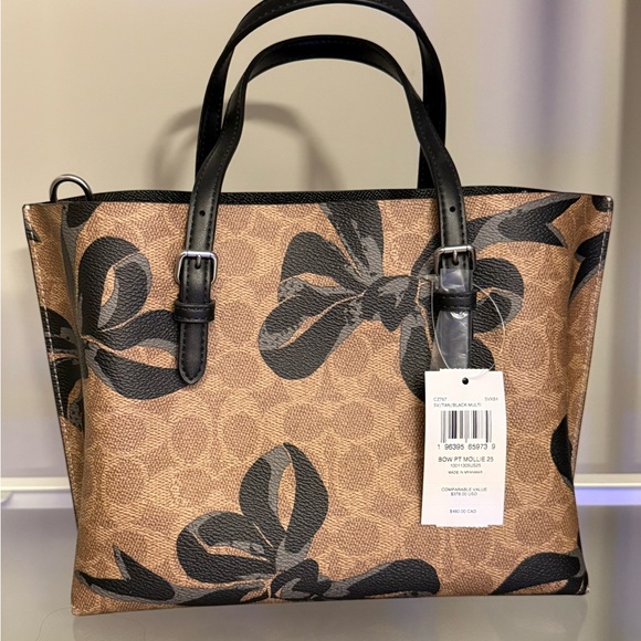 Coach Mollie Bow Tote - Picture 3 of 6